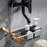 RaumFix Badezimmerregal Wand – Aluminium Ablage Organizer | Vielseitige Badaufbewahrung | Modern & Platzsparend