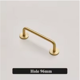 Aurelium GoldLine – Extra Langer Massivmessing Möbelgriff