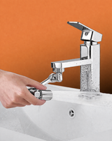 Wasserhahn-Verlängerung mit Rundum-Schwenkfunktion – Effizienter Strahlregler für Küche und Bad (22/24 mm Anschluss)