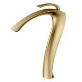 Hochwertige Waschbeckenarmatur in glänzender Chromausführung mit Mischfunktion und Einhandsteuerung