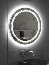 Virella SmartGlow LED Rundspiegel – Intelligenter Badezimmerspiegel