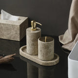 NaturaLux Marmor-Badset – 7-teiliges Luxus-Set aus edlem Naturstein