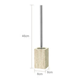 SandsteinAura Badaccessoire-Set aus beigem Travertin