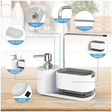 KüchenMaster All-in-One Spülorganizer – Multifunktionaler Seifenspender