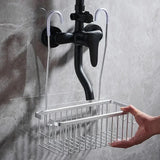 RaumFix Badezimmerregal Wand – Aluminium Ablage Organizer | Vielseitige Badaufbewahrung | Modern & Platzsparend