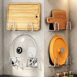 KüchenFix Edelstahl-Spülhalter – Selbstklebender Organizer