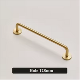 Aurelium GoldLine – Extra Langer Massivmessing Möbelgriff