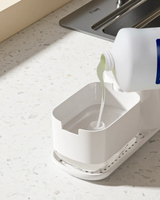 KüchenMaster All-in-One Spülorganizer – Multifunktionaler Seifenspender